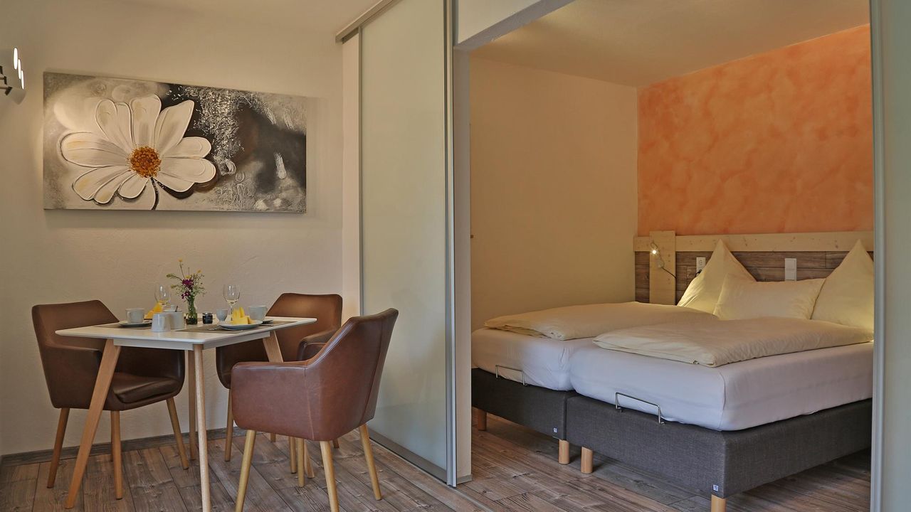 Wohn- und Schlafbereich Wohn- und Schlafbereich